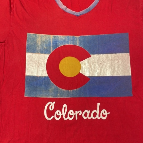 Vintage Colorado V Neck Night Shirt size Large - Picture 2 of 5